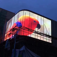 Écran LED numérique mural extérieur P6.67 couleur pleine, en aluminium moulé sous pression, 8K, durable et résistant aux intempéries