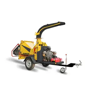 JONCO Banana Tree Brush Chipper 6 Inch Wood Chipper Branch Shredder Tow Trailer Forestry Equipment France