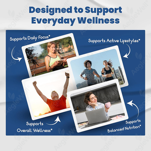 AegleWell Organic 7 <strong>Mushroom</strong> Complex <strong>Capsules</strong> Vegan Immune Support Nootropic Supplement for Energy Focus - Product Image 3