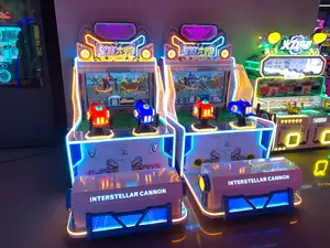 Banana Land mesin Game Arcade anak-anak, dioperasikan koin kualitas tinggi mesin Video Game menembak air untuk pusat Game dalam ruangan