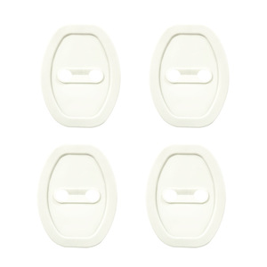 Couverture de protection en silicone pour serrures de porte de voiture, coussin silencieux et amortissant, universel et épaissi - Product Image 2