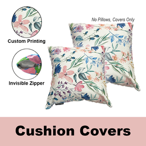 Grosir sarung bantal Sofa lempar, sarung bantal Sofa kamar tidur pola kustom Vintage biru sapi Dekorasi Rumah - Product Image 5