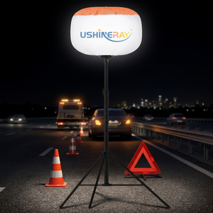 Lampe à LED gonflable 500W, lumière de secours IP54, trépied, éclairage de chantier, de mine, d'urgence, lumière douce, CE RoHS, fourniture d'usine - Product Image 2