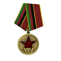 Medalla Conmemorativa Tradicional Hecha a Medida con Cinta Colorida - Recuerdo y Premio de Alta Calidad con Estampado