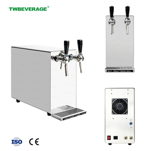 TWBEVERAGE Distributeur <span class=keywords><strong>de</strong></span> boissons gazeuses <span class=keywords><strong>de</strong></span> bureau en acier inoxydable 304 poli <span class=keywords><strong>de</strong></span> qualité supérieure, durable, avec poignée, pour usage commercial - Product Image 3