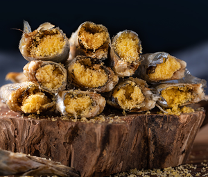 Oem Hữu Cơ Tự Nhiên Thức Ăn Con Chó Bán Buôn Cao Cấp Số Lượng Lớn Đóng Băng Khô Cao-Protein Hạt Miễn Phí Cá Capelin Hải Sản - Product Image 2