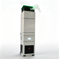 Purificador de Polvo Vertical Integrado, Extractor de Humos de Soldadura, Sistema de Ventilación Industrial