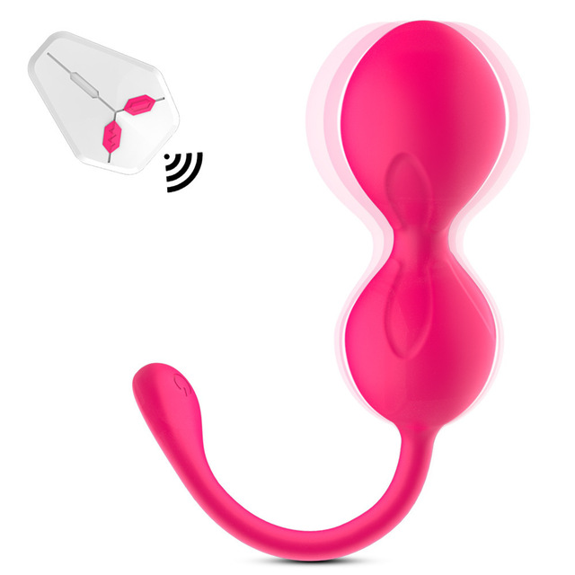 Wireless Remote Control Jumping for Glue Ball-Female Masturbator Sex Products USB 10 Frequency Vibration Wholesale