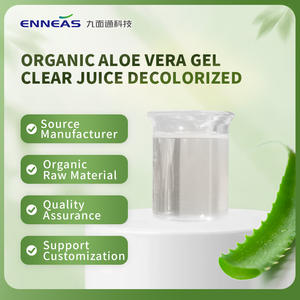 Extraits d'aloès ENNEAS jus de gel d'<span class=keywords><strong>aloe</strong></span> <span class=keywords><strong>vera</strong></span> bio haute teneur en acémannane cosmétiques sans aloïne matières premières alimentaires - Product Image 2