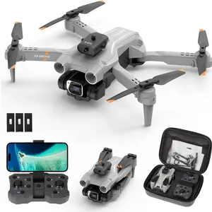 Hot selling K9 FPV UAV 2.4G HD aerial photography One-touch take-off and landing 4-way obstacle avoidance Folding drone