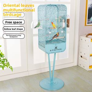 กรงนกแบบหรูหราสำหรับนกคอกคาทีลและนกหงส์หยกการออกแบบใหม่สำหรับบ้านวิลล่าสำหรับนก - Product Image 2