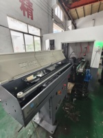 Tour CNC de type suisse TCK36 à double broche avec chargement et déchargement automatiques pour composants automobiles