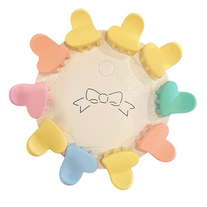 BELLEWORLD Lot de 10 pinces à <span class=keywords><strong>cheveux</strong></span> en acétate multicolores et multi-styles, petites pinces requin, accessoires capillaires mignons pour bébés filles - Product Image 5