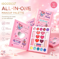 IGOODCO – Kit de Maquillage Tout-en-un Direct Usine : Palette Visage, Fards à Paupières, Blush et Rouge à Lèvres – Coffret Cadeau Beauté pour Filles