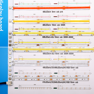 Hộp Trưng Bày Dải Đèn <span class=keywords><strong>LED</strong></span> COB Tùy Chỉnh Mới Hộp Trưng Bày 12/24V DC Hộp Mẫu Thử Nghiệm Dải Đèn <span class=keywords><strong>LED</strong></span> <span class=keywords><strong>Mini</strong></span> - Product Image 2