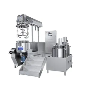 50l Body Lotion Mixer Ointment Emulsifying Making Machine Supplier Vacuum Toothpaste Mixing Machine