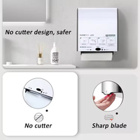 Distributeur Automatique de Serviettes en Papier OEM, ABS, Sans Contact, Distributeur de Serviettes en Papier de Luxe Commercial pour Centre Commercial, Hôtel, Toilettes