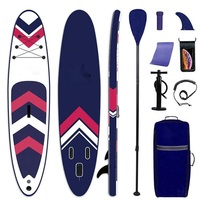 Planche de paddle gonflable 10'6'' pour SUP, planche de surf double couche pour la course