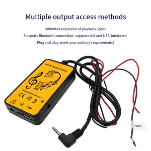 Reproductor <span class=keywords><strong>mp3</strong></span> usb para coche, sistema <span class=keywords><strong>de</strong></span> audio sd, convertidor <span class=keywords><strong>de</strong></span> música digital - Product Image 2
