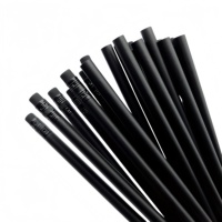 Crayons en bois noir de qualité supérieure pour étudiants, écriture, dessin, croquis, art, apprentissage en classe, éducation