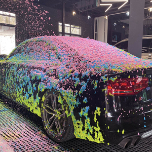 Vente en gros de shampoing de lavage de voiture en mousse de couleur professionnelle 4L 500ml savon liquide de nettoyage de voiture de dépoussiérage avec quatre couleurs disponibles - Product Image 3