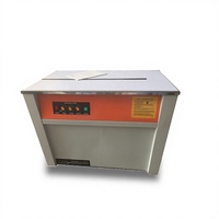 Machine de cerclage semi-automatique électrique à double moteur pour pailles et cartons en carton |   220V
