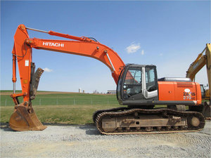 Excavatrice hydraulique d'occasion Hitachi ZX270 de 27 tonnes, moteur, boîte de vitesses, pompe, engrenage, godet de 1,5 m, puissance de 132 kW, roulement, modèle 2023 - Product Image 2