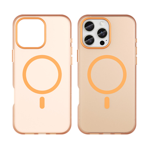 Étui magnétique givré pour iPhone 16 Pro Max 16 Plus 15 Pro Max 14 13 12 11 <span class=keywords><strong>SE</strong></span> 4 3, étui transparent mat souple en TPU antichoc - Product Image 4