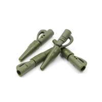 Manchon anti-emmêlement pour ligne de pêche à la carpe, connecteur de sécurité pour clip de plomb, accessoires de pêche à la carpe