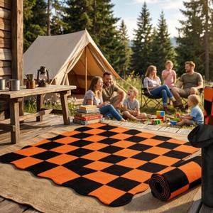 Mantel Ondulado para <span class=keywords><strong>Mesa</strong></span> de <span class=keywords><strong>Juego</strong></span>, Estilo Selva Chic, Alfombra para Mahjong, Accesorio para Noches de Mahjong, Decoración del Hogar - Product Image 4