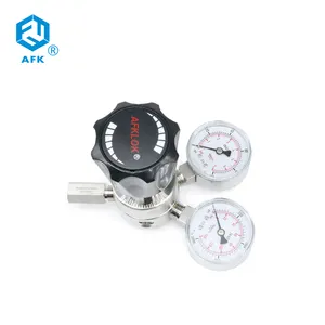 50 Bar Pressure Regulator With Relief Valve 2000x100psi Outlet Pressure For Ammonia CO2 Hydrogen Nitrous Oxide