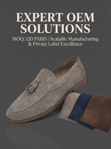 Mocassins de luxe en daim à pampilles souples pour hommes, style Riviera italienne, chaussures habillées décontractées et élégantes, chaussures de mariage, personnalisables - Product Image 4