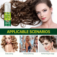 Marque privée vegan bio super huile d'olive Mousse coiffante Mousse coiffante naturel bouclage nourrissant crème de bouclage à la noix de coco