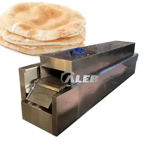 Comercial pan árabe Roti pan Naan que hace la máquina para la venta