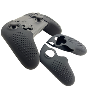 Nintendo anahtarı <span class=keywords><strong>Pro</strong></span> denetleyici kapak için silikon kılıf cilt yumuşak koruyucu kapak kauçuk cilt kavrama kılıf - Product Image 2