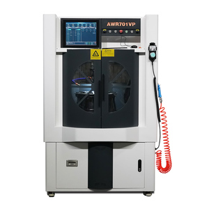 Dọc di động tự động xe CNC Hợp Kim Bánh xe rim sửa chữa máy tiện awr701vp Mag bánh xe Rim kim cương cắt sửa chữa máy - Product Image 2