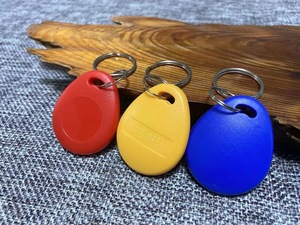 Biểu tượng tùy chỉnh <span class=keywords><strong>125Khz</strong></span> 13.56MHz RFID thông minh Keychain 213 em4305 Mini tag rewritable NFC thông tin liên lạc ABS PVC khuyến mại truy cập - Product Image 6