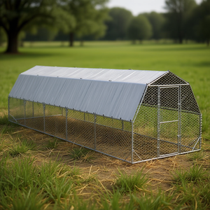 Corral para Pollos de Acero Galvanizado, Jaula para Animales Resistente para Uso en Exteriores - Product Image 2