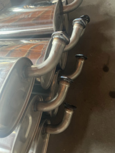 Venta directa de fábrica nuevo silenciador trasero de acero inoxidable S409 para automóviles <span class=keywords><strong>Toyota</strong></span> pieza de sistema de escape automotriz - Product Image 4