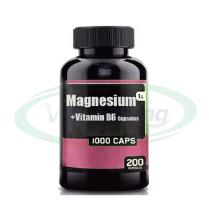 VitaSpring OEM Halal magnesio glicinato cibo salutare 500mg zinco magnesio vitamina <span class=keywords><strong>B6</strong></span> capsule - Product Image 1