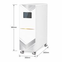 Batterie LiFePO4 Powerwall 51,2 V CC 628 Ah 32,15 kWh, 8000 cycles, durée de vie de 15 ans, système de stockage d'énergie solaire domestique