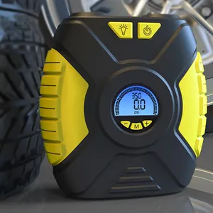 Amazon Offre Spéciale Mini compresseur d'air gonfleur de pneus de voiture 12v pompe gonfleurs de pneus Portable rapide automatique gonfleur de pneus