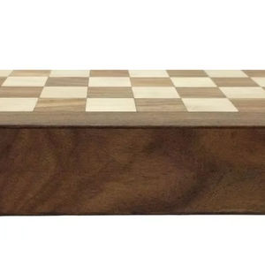 Juego de ajedrez plegable con cerradura magnética de 7x7 pulgadas, juego de mesa Premium de calidad, sin bisagras, ajedrez magnético frontal de calidad Premium - Product Image 1