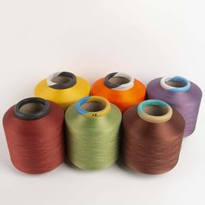 Fil de nylon monofilament teint 3070 à faible MOQ, plusieurs spécifications, filé à anneaux, recouvert de spandex (SCY) pour la fabrication de chaussettes, le tricotage et le tissage - Product Image 2