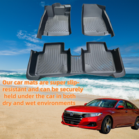 Convient pour HONDA ACCORD 2018-2022 avec des tapis de voiture de protection tous temps