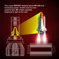 GESLLA Bombillas LED de Alta Potencia de 110W para Faros Delanteros para X5 A4 A3 Matiz H4 H7 12000LM IP68 Impermeables para Automóviles