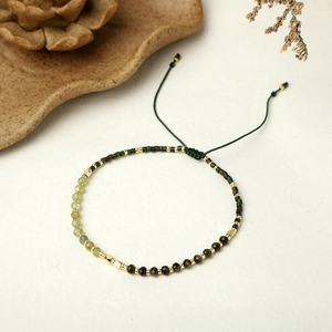 Bracelet ethnique <span class=keywords><strong>Miyuki</strong></span> perlé brin délicat <span class=keywords><strong>pierre</strong></span> naturelle Bracelet femme minimaliste Boho Agate Bracelet - Product Image 5