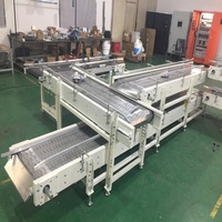 Lini Perakitan Produksi Konveyor Rantai Baja Otomatis CTS yang Disesuaikan Efisiensi Tinggi Biaya Rendah Kapasitas 500-1500 Pcs/jam 220V