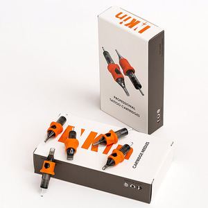 ขายส่ง <span class=keywords><strong>INKin</strong></span> Orange 16 ชิ้น/กล่อง 1RL Round Liner Long Taper เข็มสักลายแบบตลับมืออาชีพ พร้อมปลอกซิลิโคนนุ่ม - Product Image 2