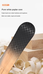 Snowboards tout-terrain haut de gamme personnalisés Hasiky avec base sinterisée, équipement de snowboard bidirectionnel - Product Image 4